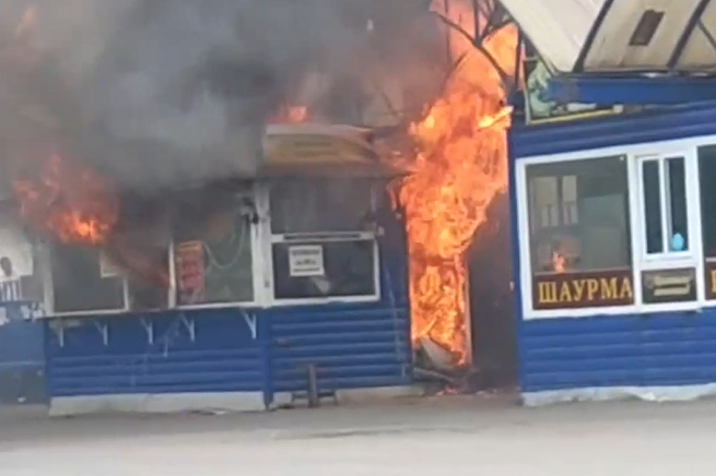 В Подмосковье взорвался газовый баллон в шаурмичной