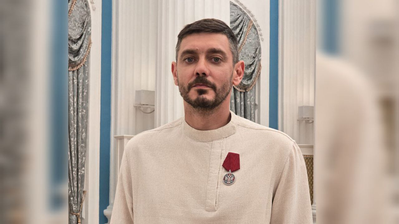 Главу медиахолдинга Readovka Костылева наградили медалью ордена «За заслуги перед Отечеством»