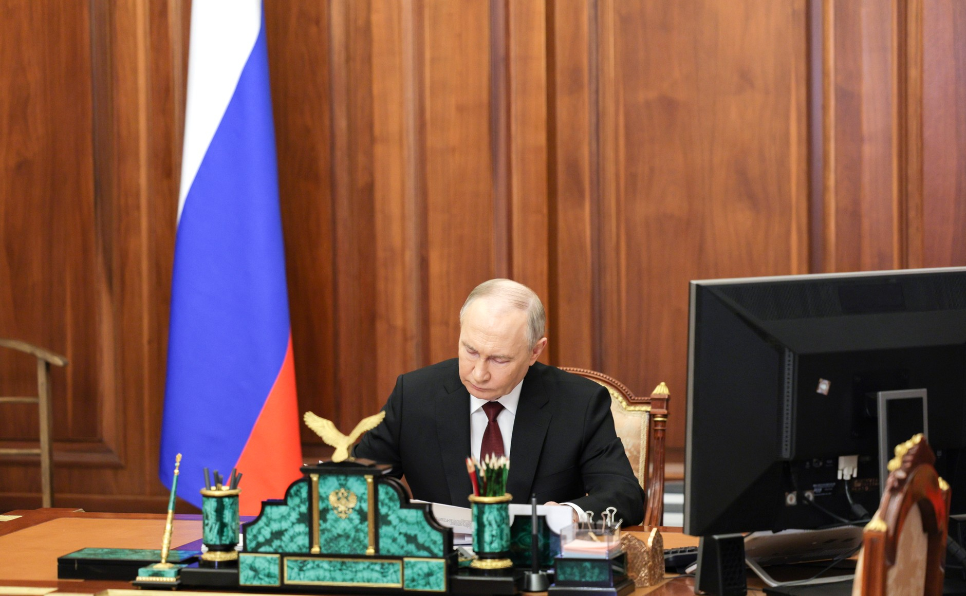 Путин опроверг возможность прекратить огонь до начала мирных переговоров с Украиной