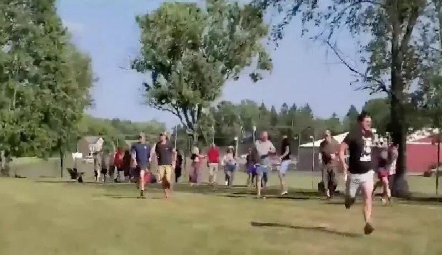 Появилось новое видео покушения на Трампа во время митинга