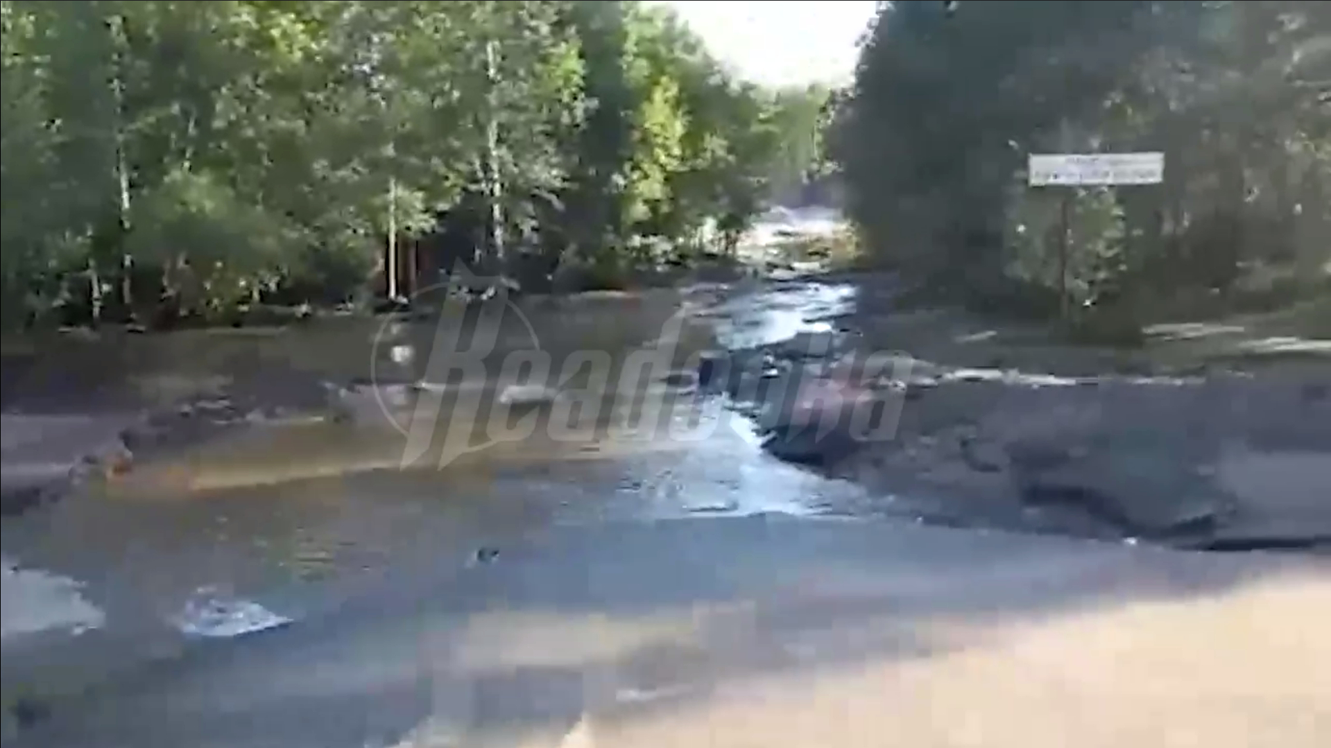 В Карелии смыло поселок из-за аварии на Беломорканале