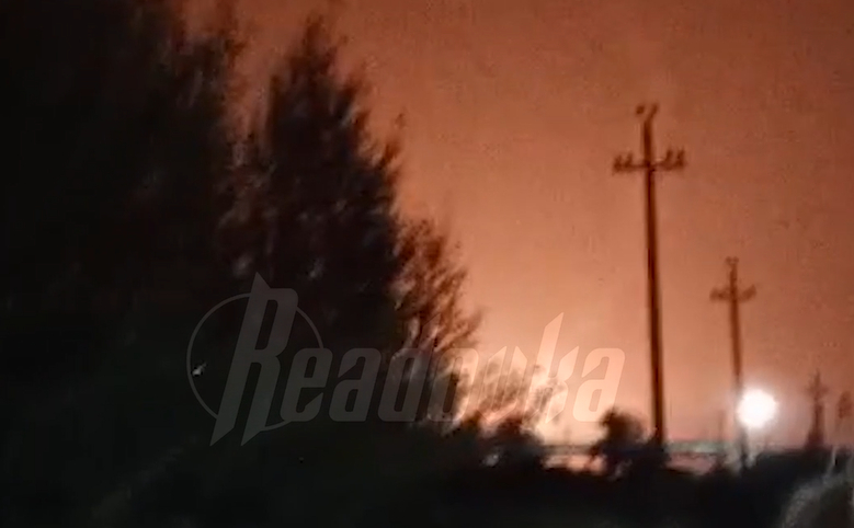 Появились кадры крушения Ту-22М3 в Иркутской области