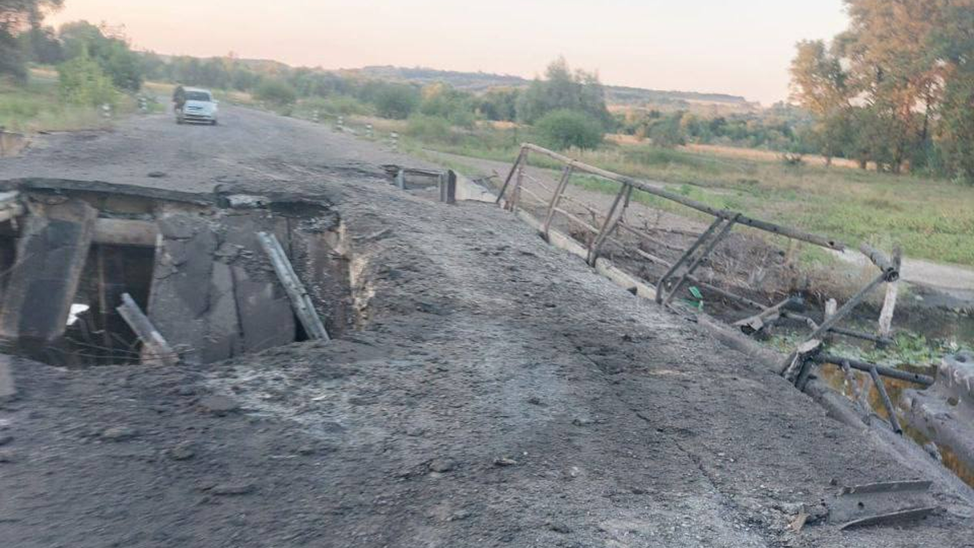 ВСУ разрушили второй мост через реку Сейм в Курской области