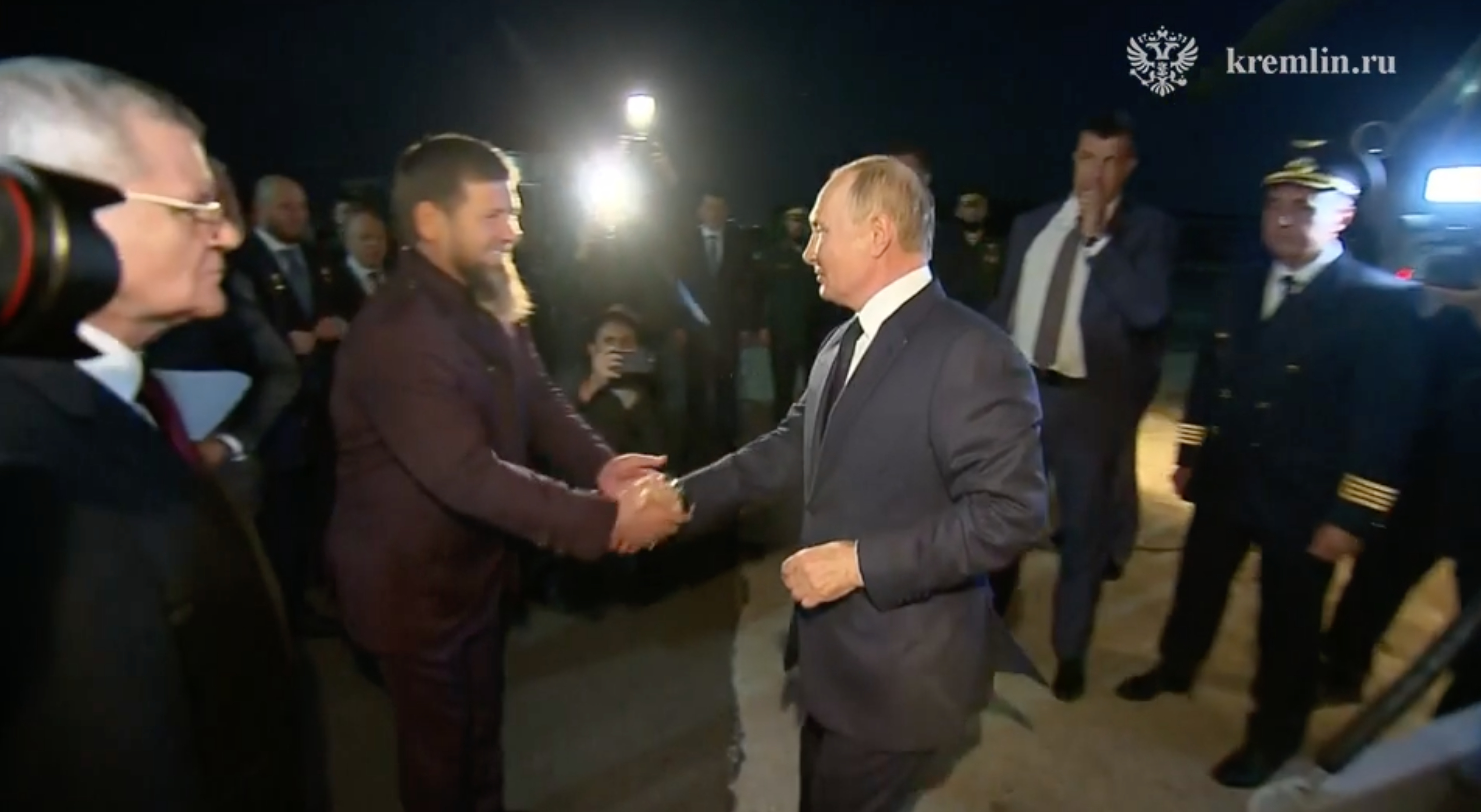 Путин прибыл в Чечню с рабочим визитом
