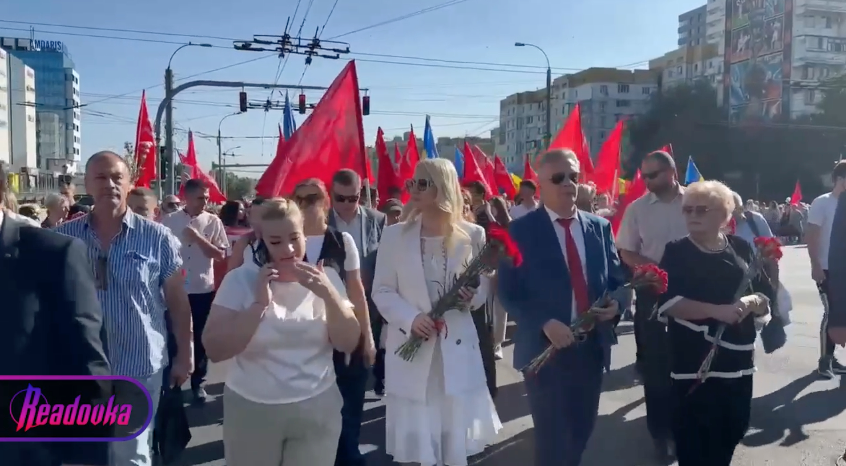 В Молдавии состоялся марш в честь 80-летия освобождения страны от фашизма