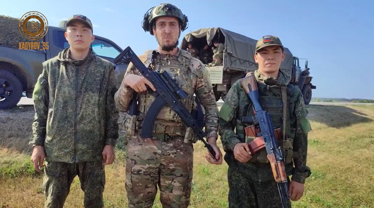 Бойцы «Ахмата» вывезли более 50 срочников из Курской области