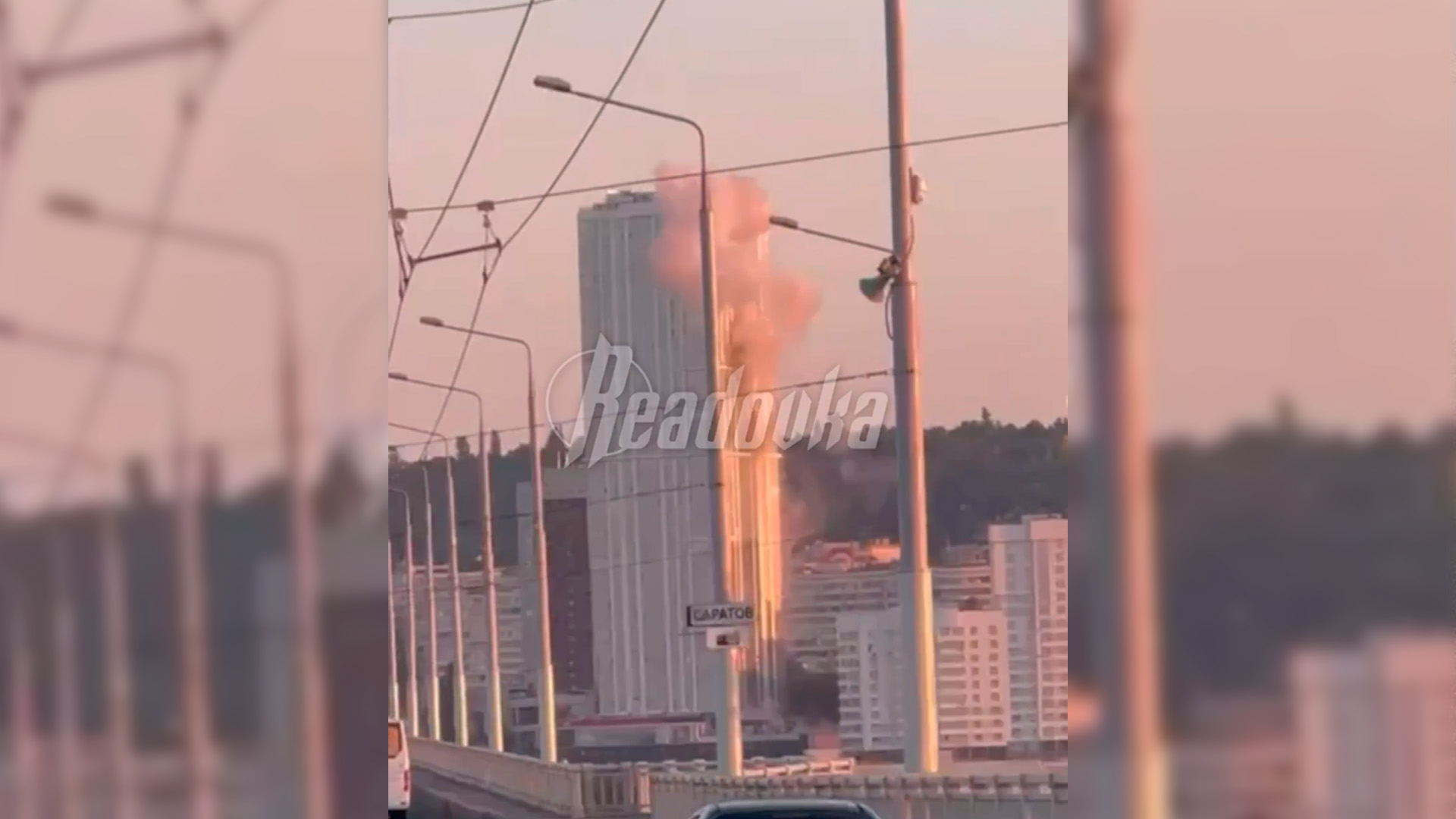 В Саратове при атаке БПЛА пострадали люди