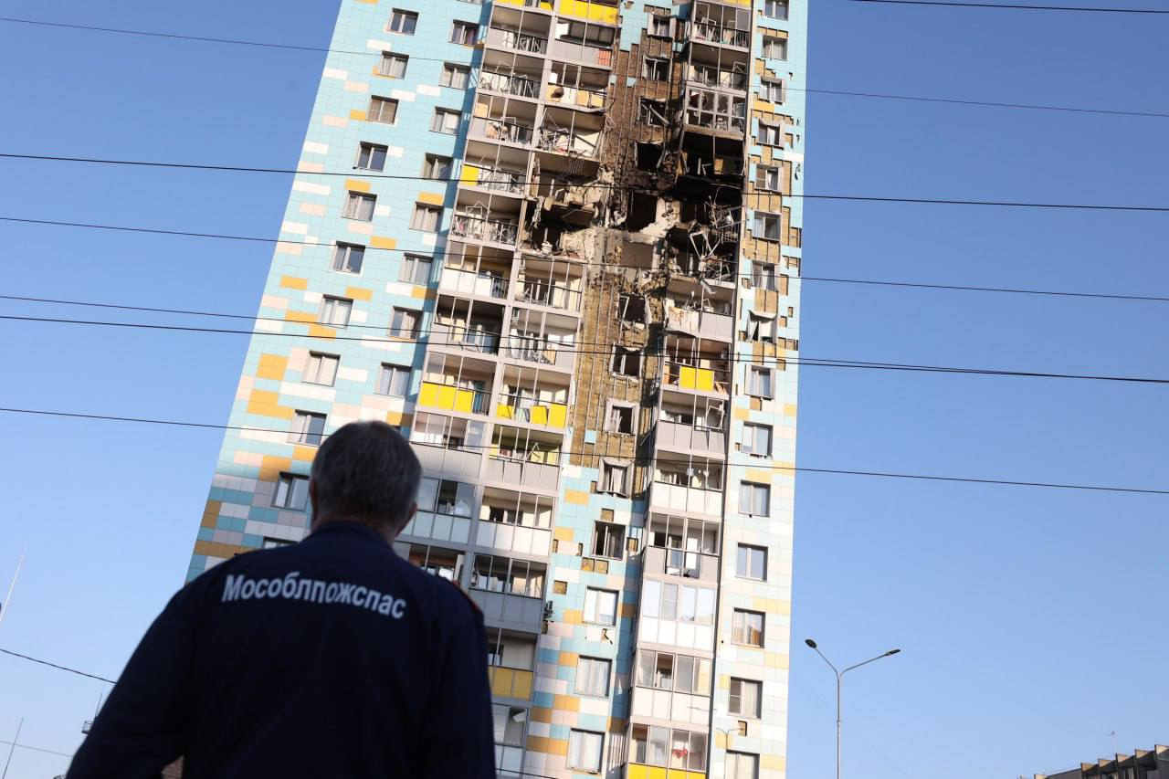 Из-за удара ВСУ в Раменском повреждено 54 квартиры