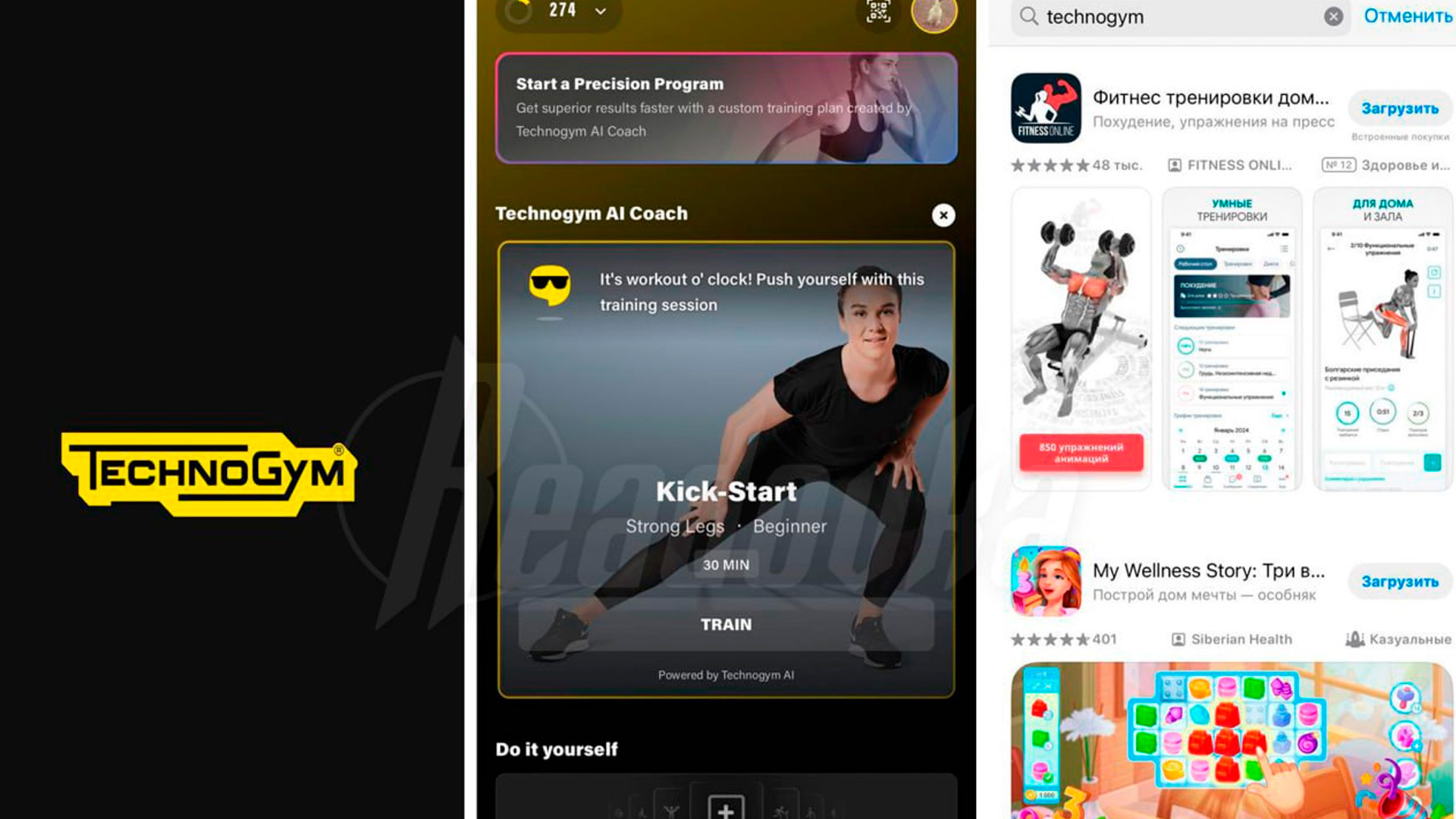 Technogym перестал работать в России