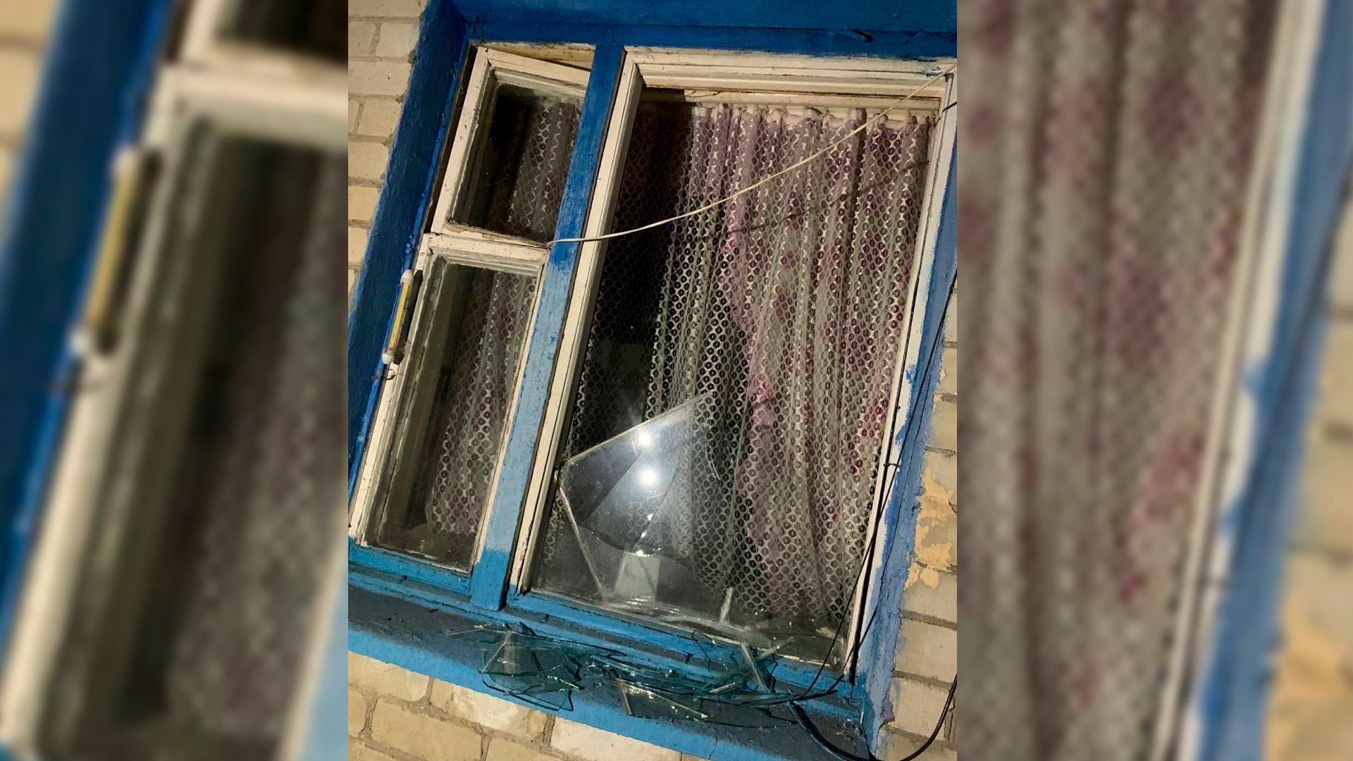 В Белгородской области украинский БПЛА влетел в окно дома