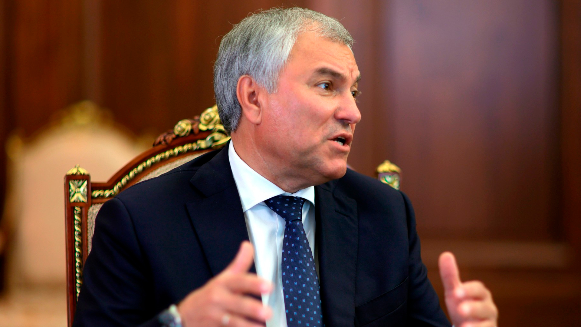 Володин призвал депутатов «думать головой» перед анонсированием законопроектов