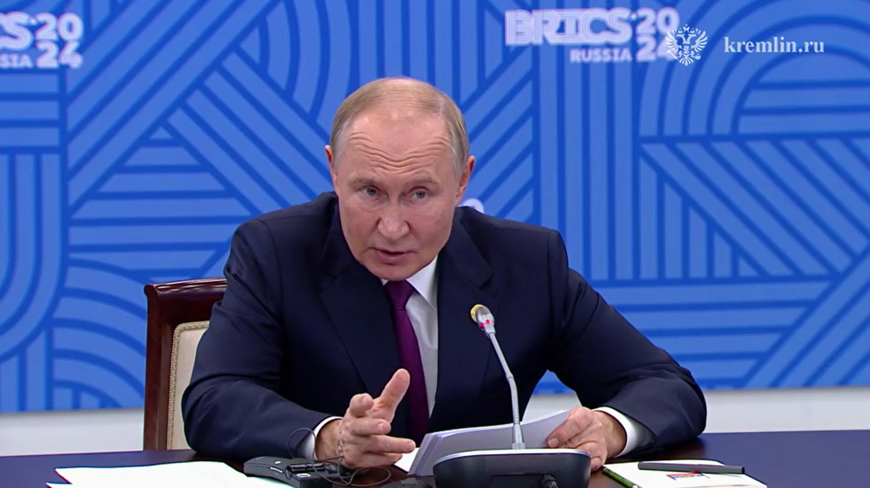 «БРИКС открыт для всех, кто разделяет его ценности»: Путин на пресс-конференции по итогам саммита