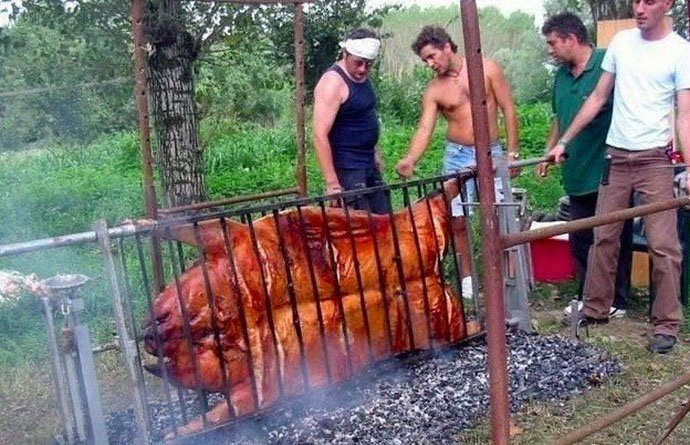 Выходим на пикники есть шашлыки