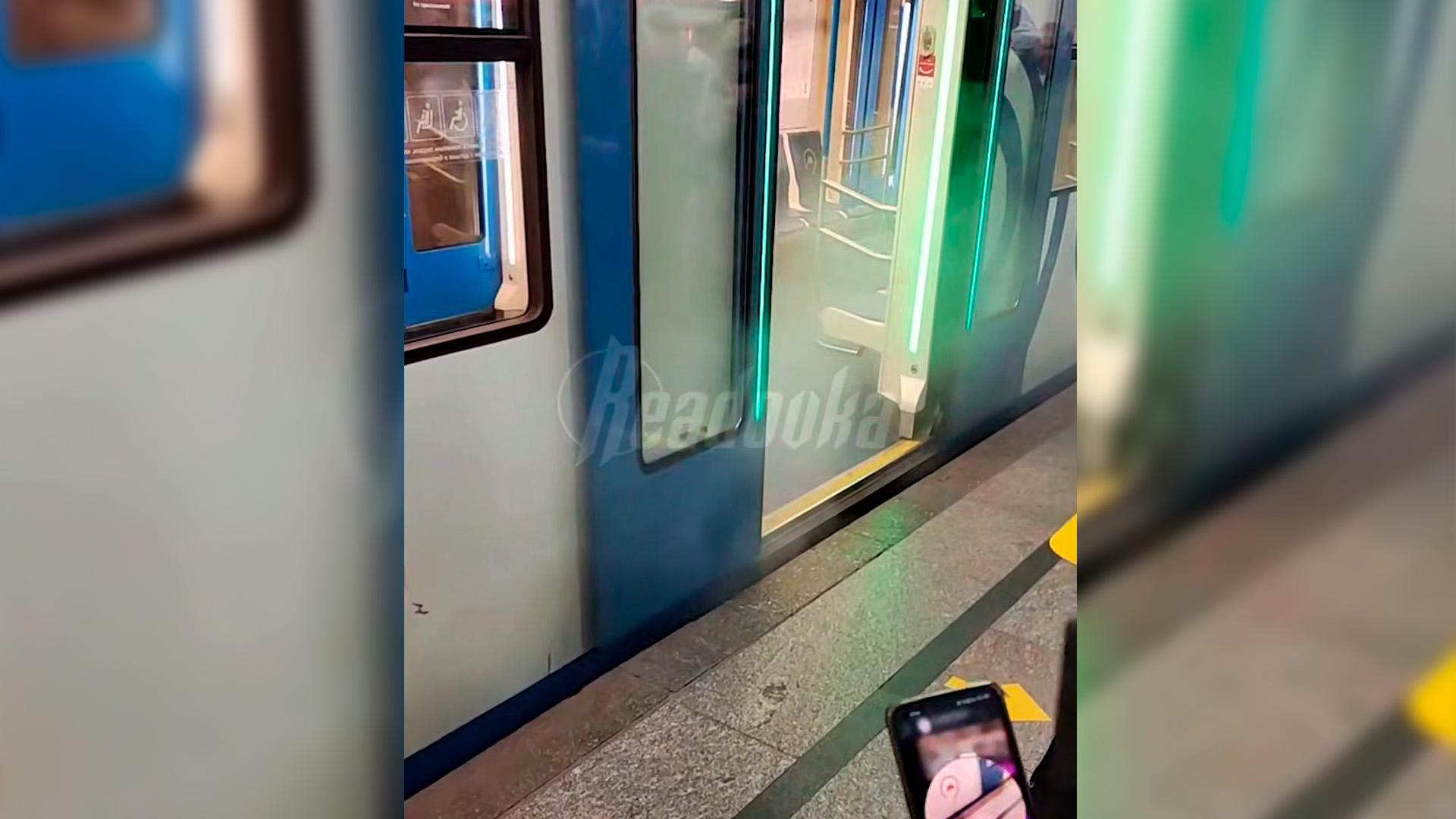 В Москве на станции метро «Кузьминки» произошло задымление