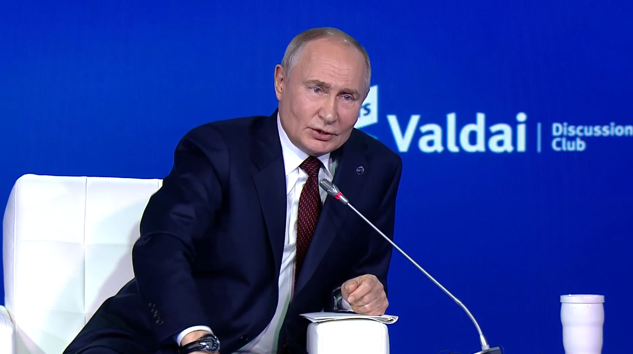 Путин: Китай не виноват в напряженности в Восточной Азии