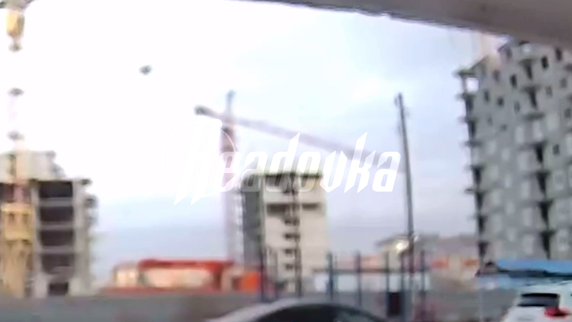 В Тыве рухнул башенный кран вместе с машинистом