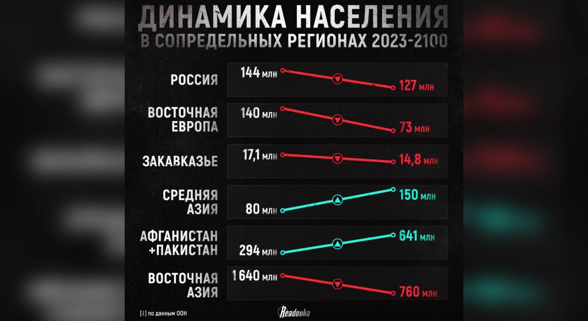 Readovka: источником трудовых ресурсов для РФ станут Пакистан и Афганистан