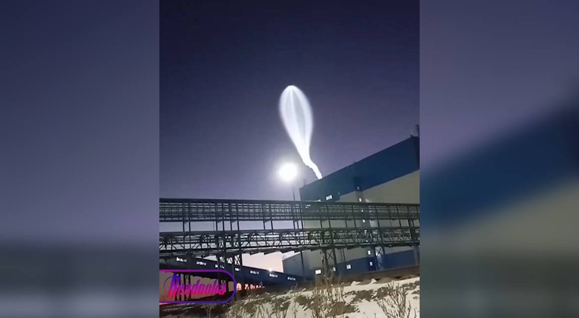 В Казахстане сняли кадры запуска ракеты-носителя «Союз-2.1а»