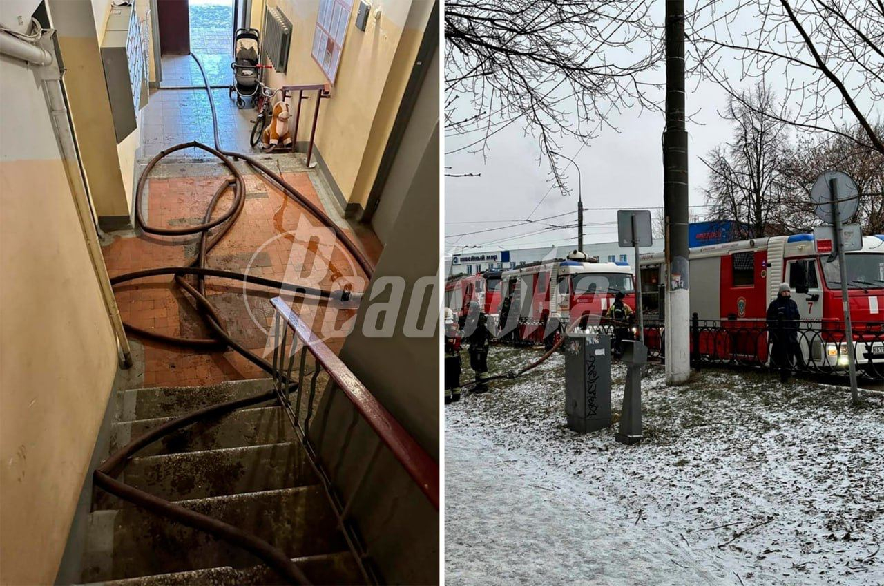 В Подольске при пожаре погибли 2 малолетних ребенка
