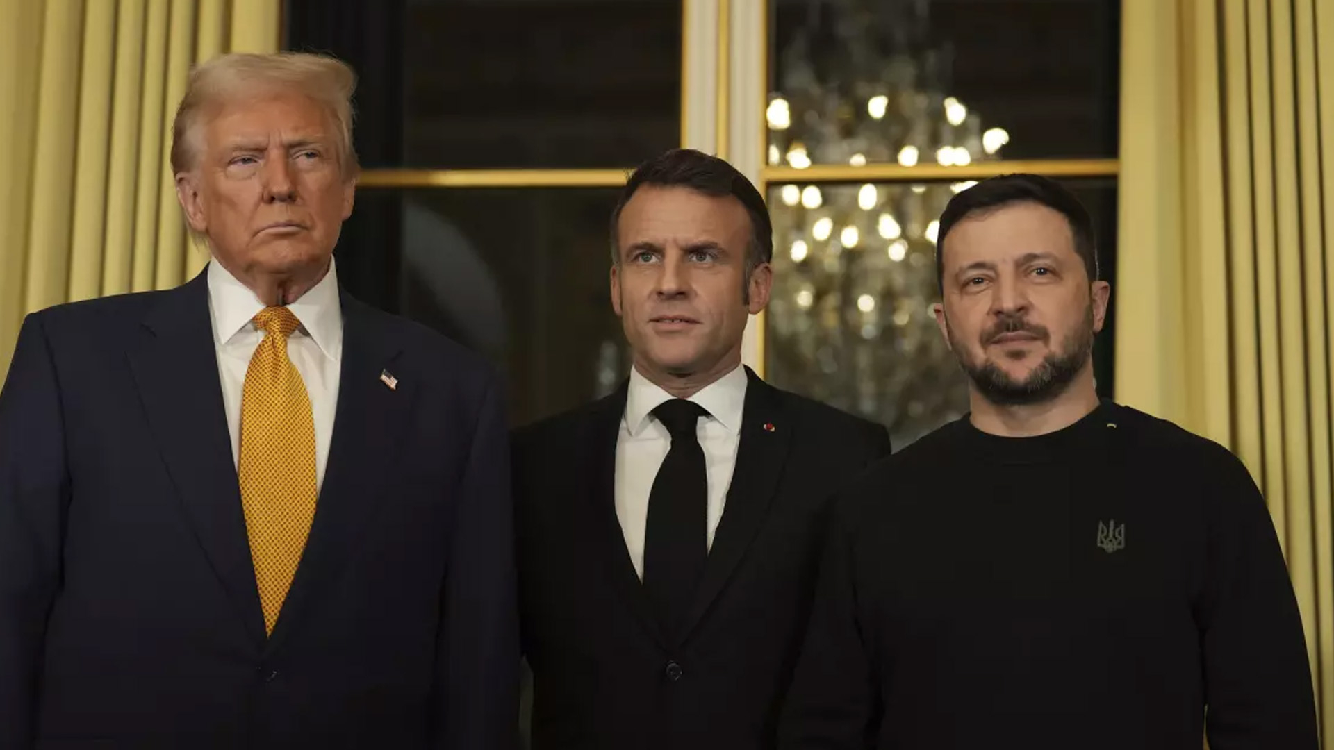 Макрон уговорил Трампа встретиться с Зеленским в Париже