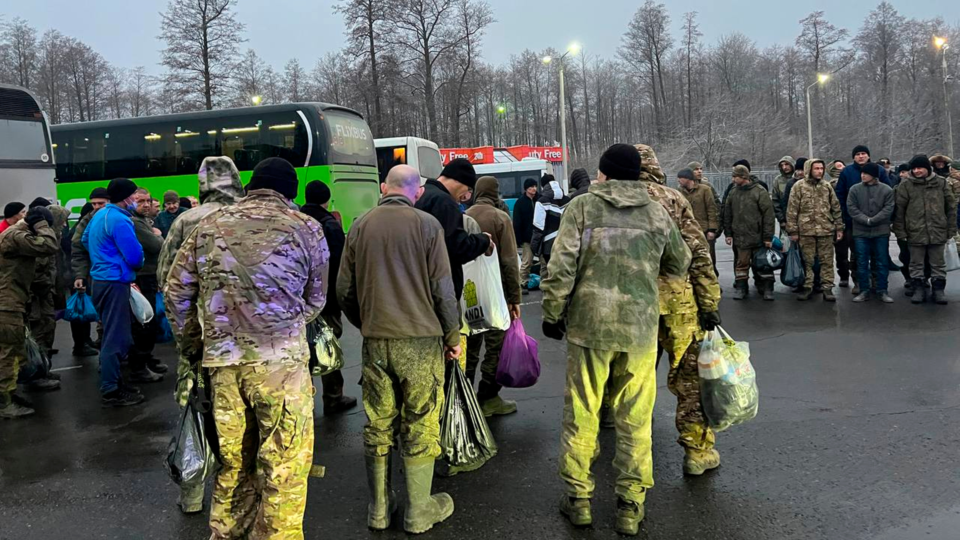 Россия и Украина произвели обмен пленными