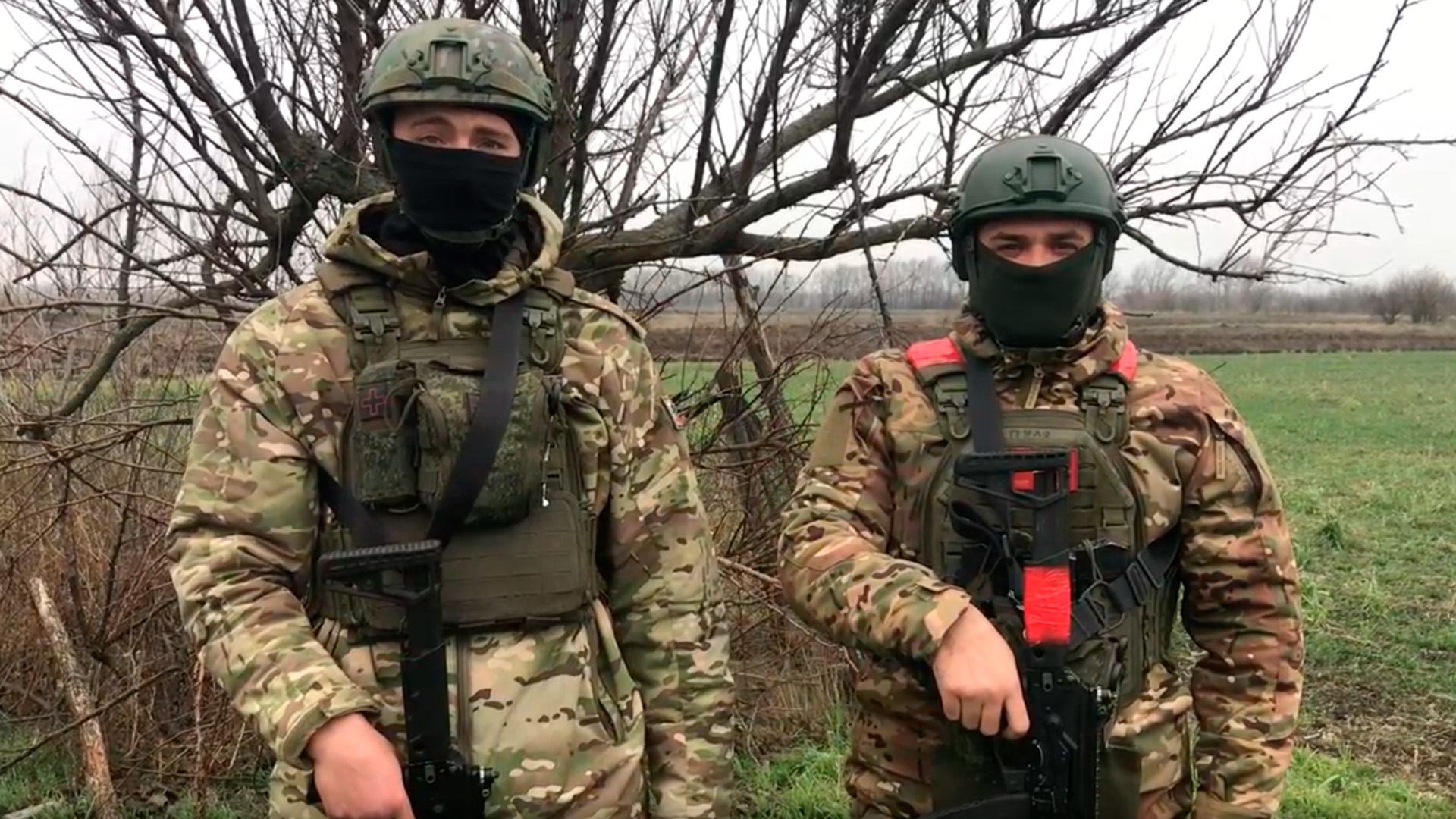 Бойцы СВО поздравили жителей Запорожской области с наступающим Новым годом