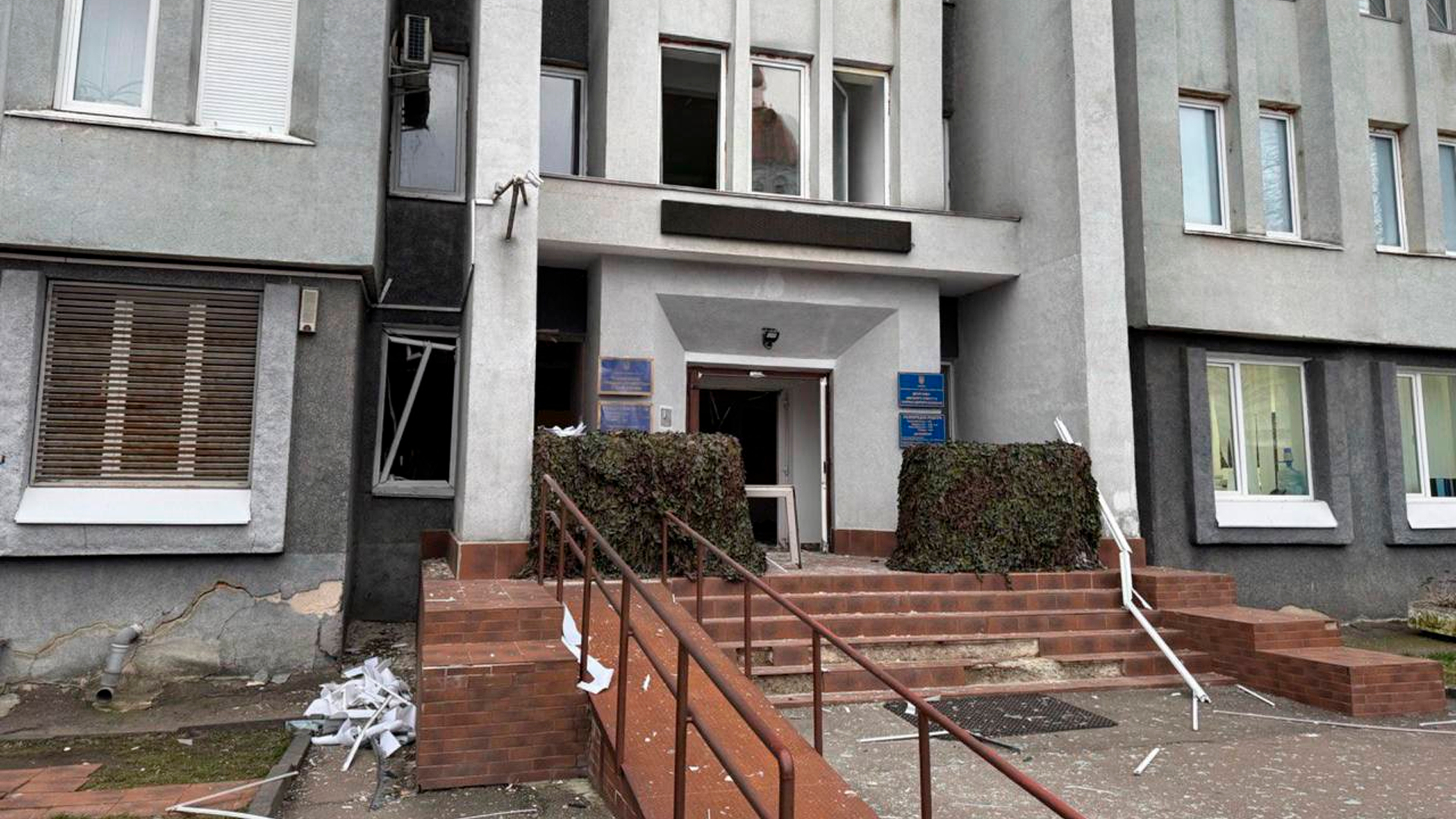На Украине произошел взрыв в военкомате города Ровно