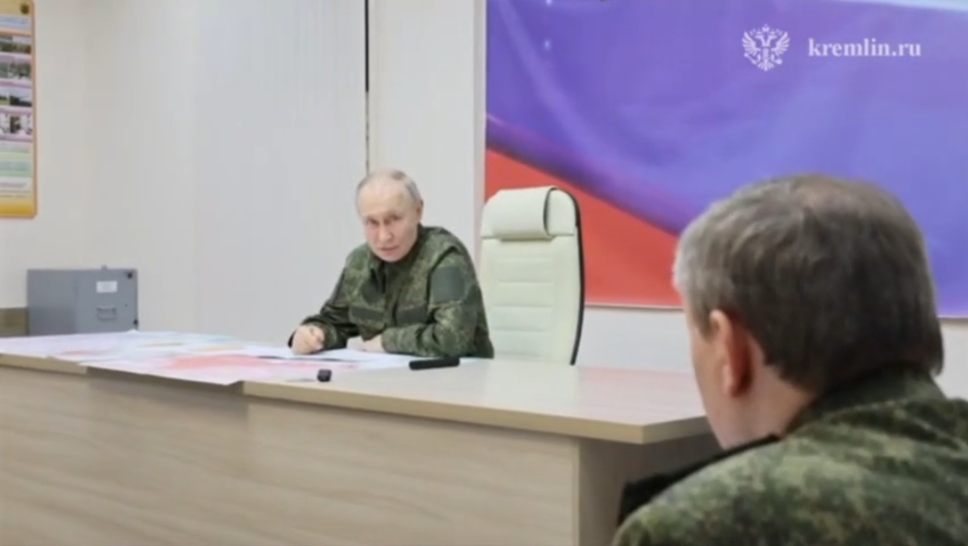 Путин обозначил задачи военным в Курской области