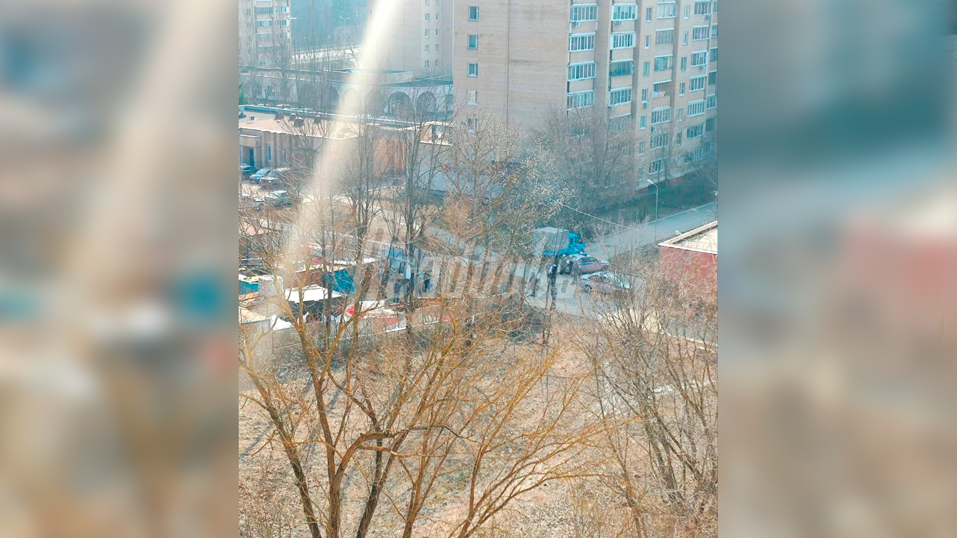 Похожее на мину устройство нашли на стройплощадке в Новой Москве