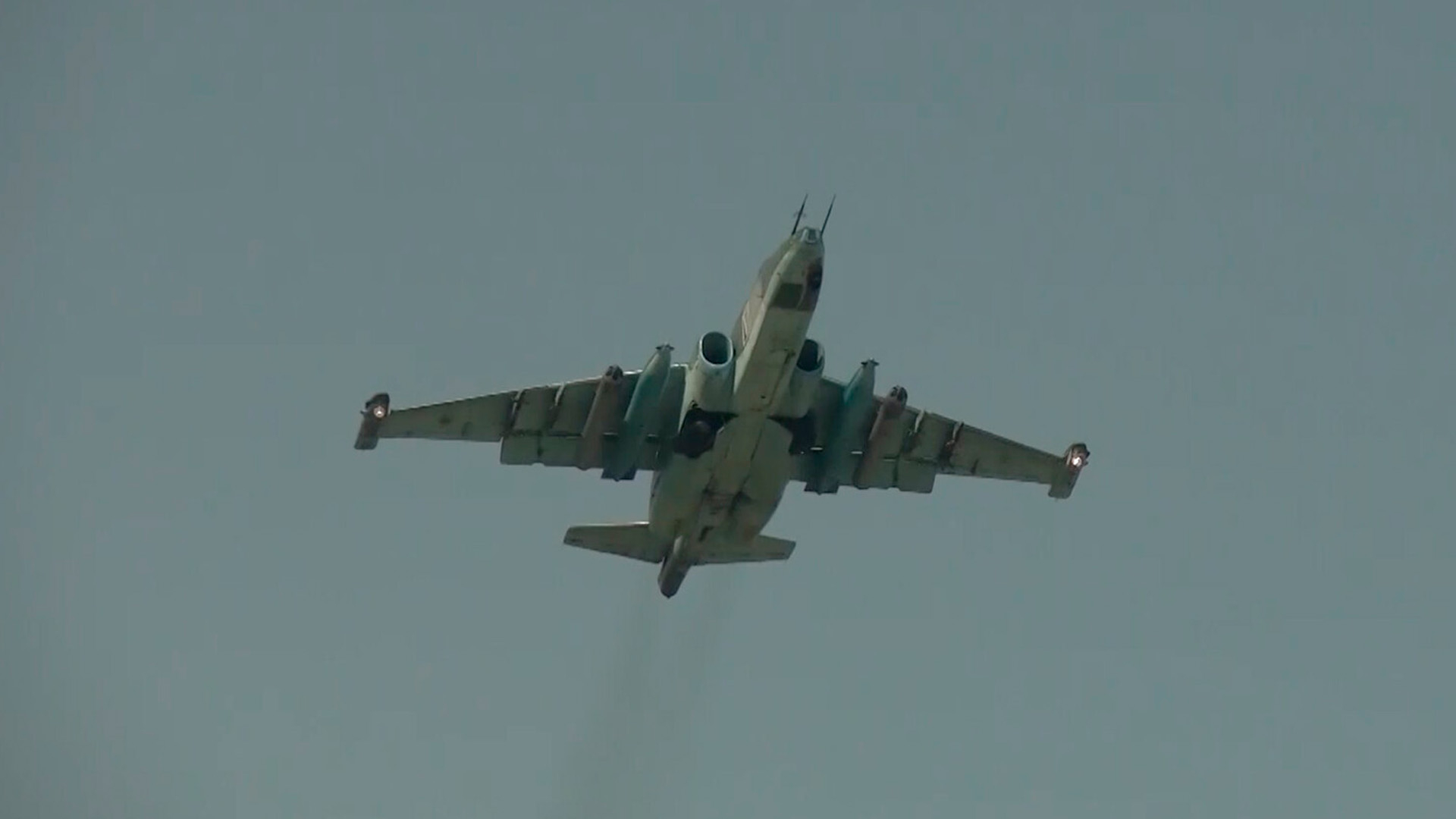 В Приморском крае разбился самолет Су-25