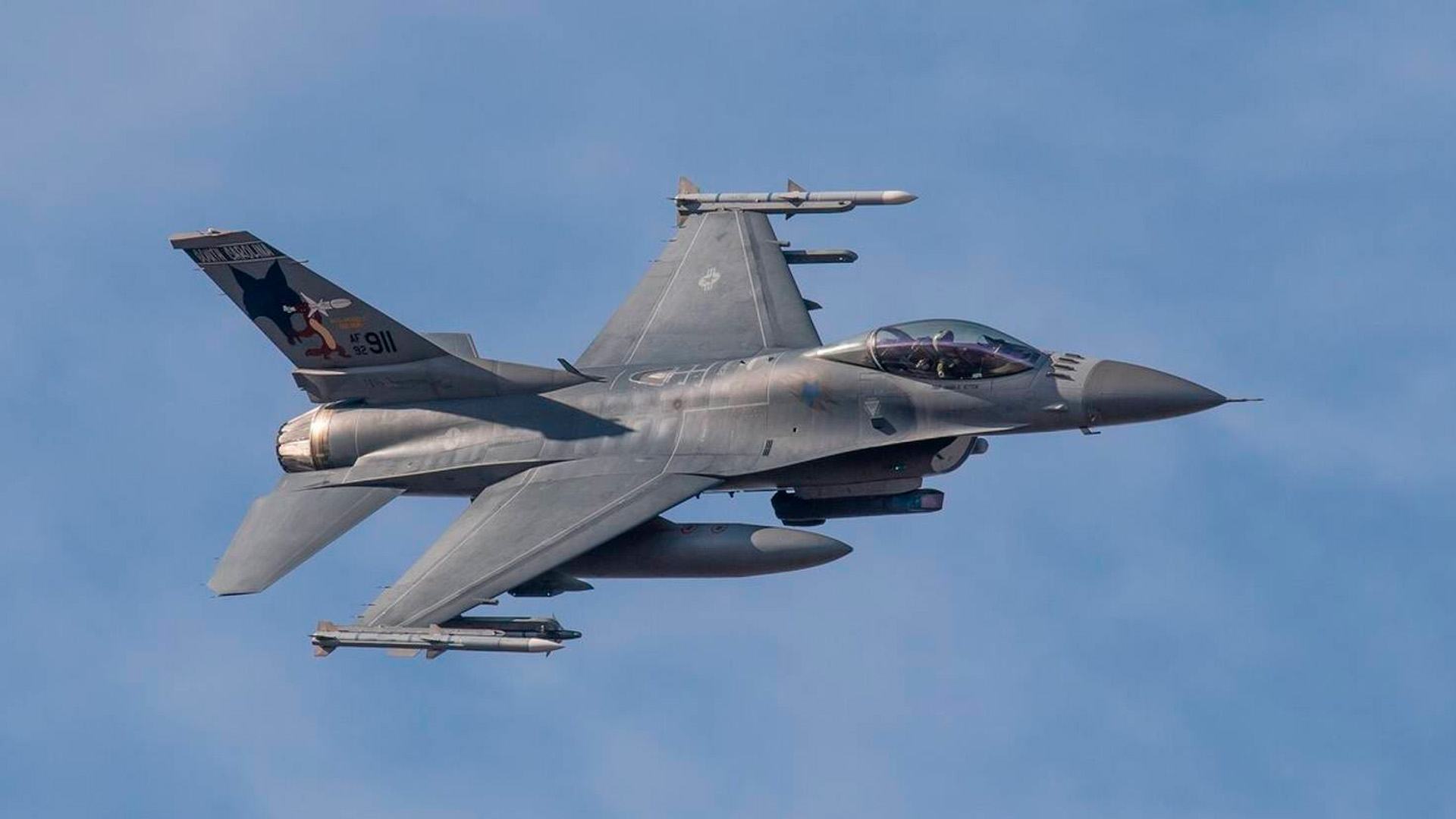 Украина потеряла очередной истребитель F-16