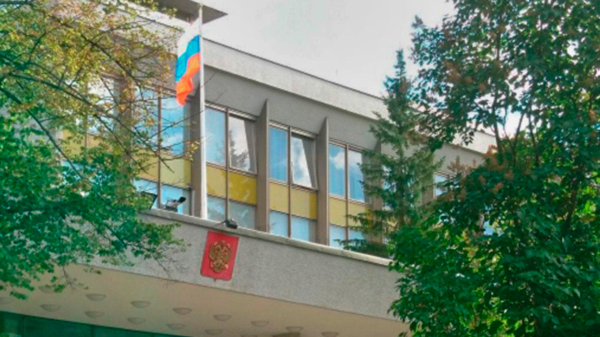 Российское посольство в Швеции вновь подверглось атаке с дрона