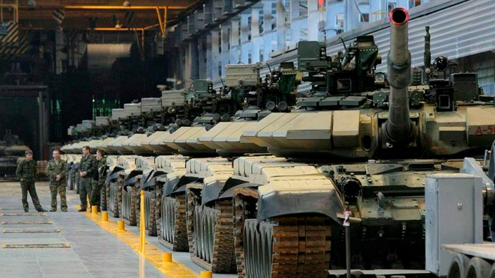 Россия увеличила объем производства всех видов вооружения
