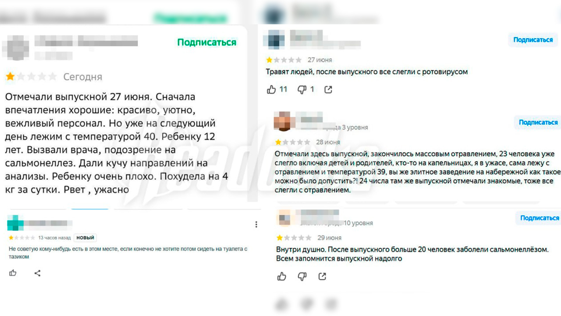 Массовое отравление произошло на выпускном в Перми