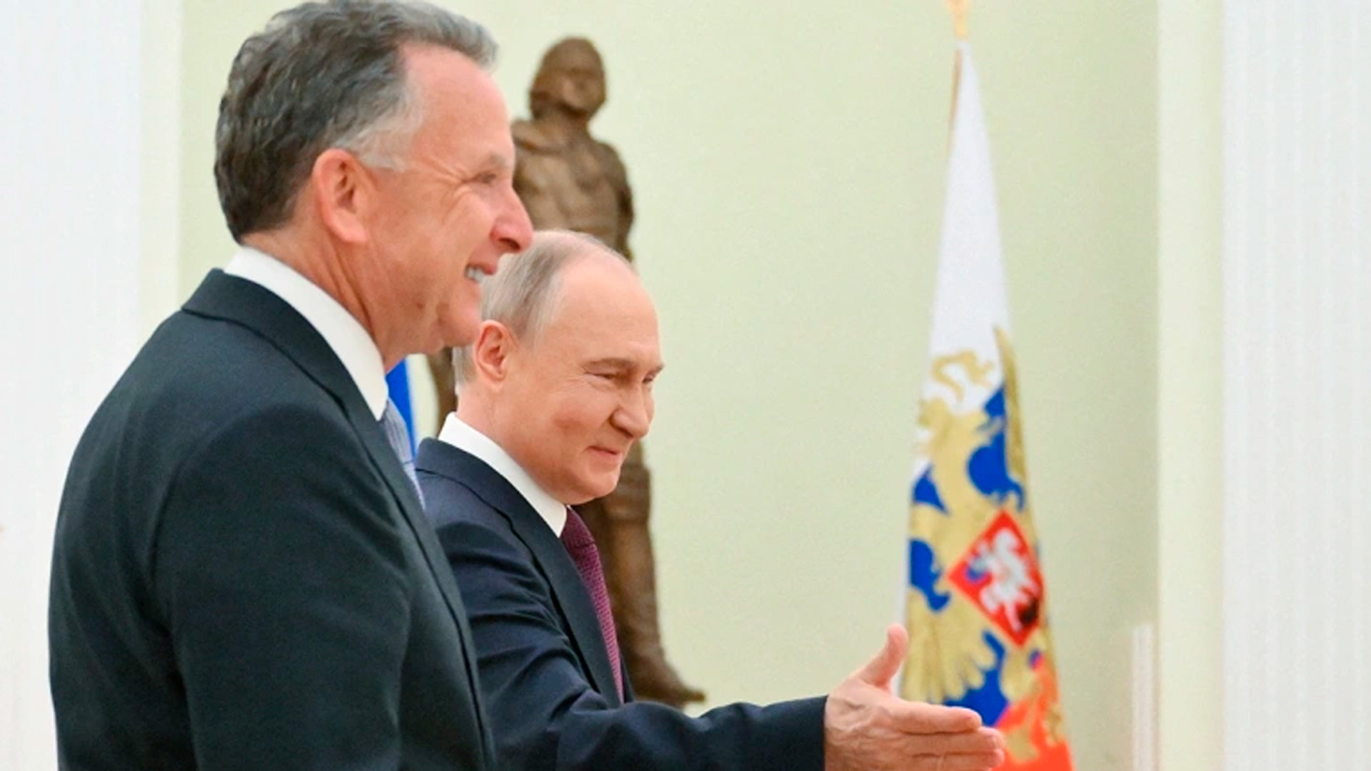 Встреча Владимира Путина со спецпосланником США Уиткоффом продлилась 3 часа