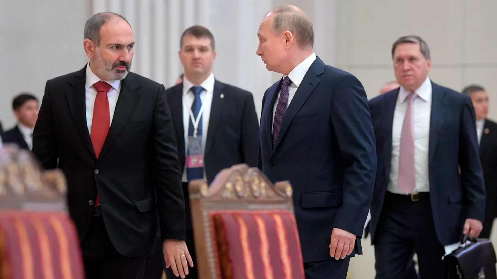 Путин и Пашинян обсудили результаты встречи в Вашингтоне и ситуацию на Украине