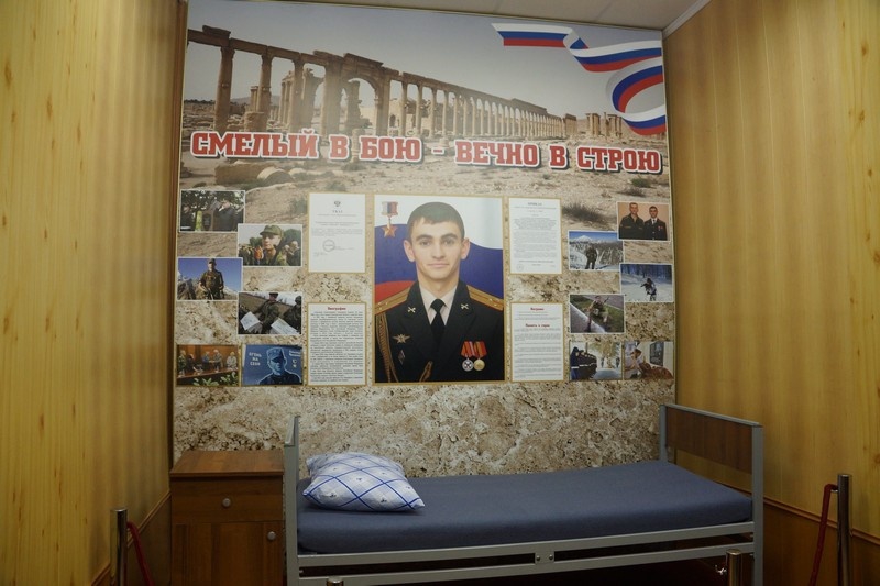 Герой России - навечно в списках военной академии Смоленска