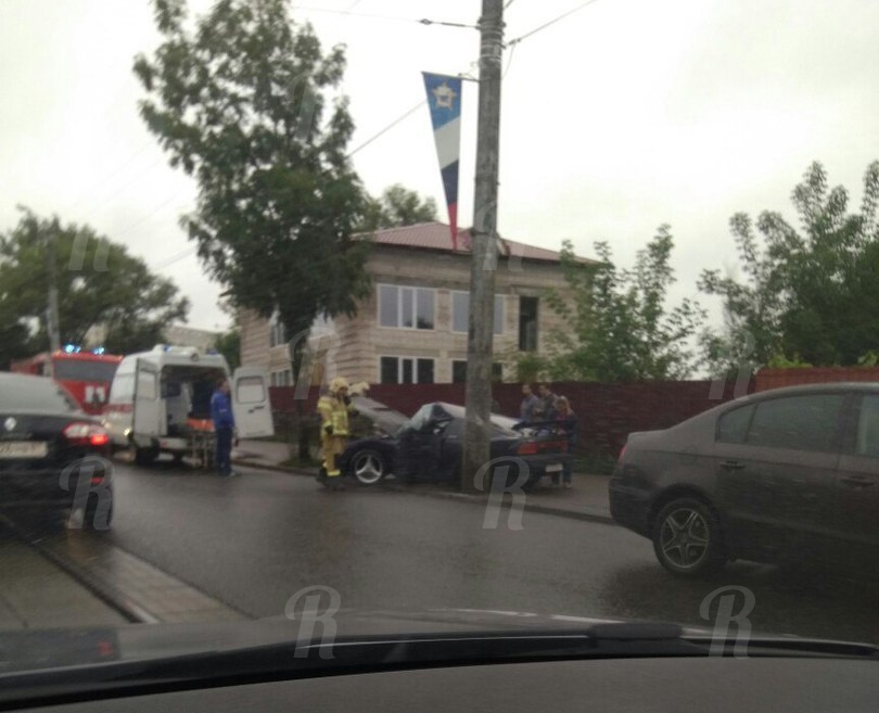 В Смоленске машина с белорусскими номерами