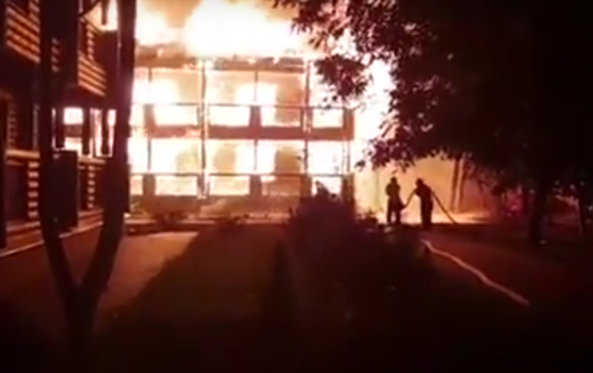 В Одессе сгорел детский лагерь