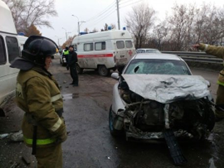 На М1 в Смоленской области - тройная авария