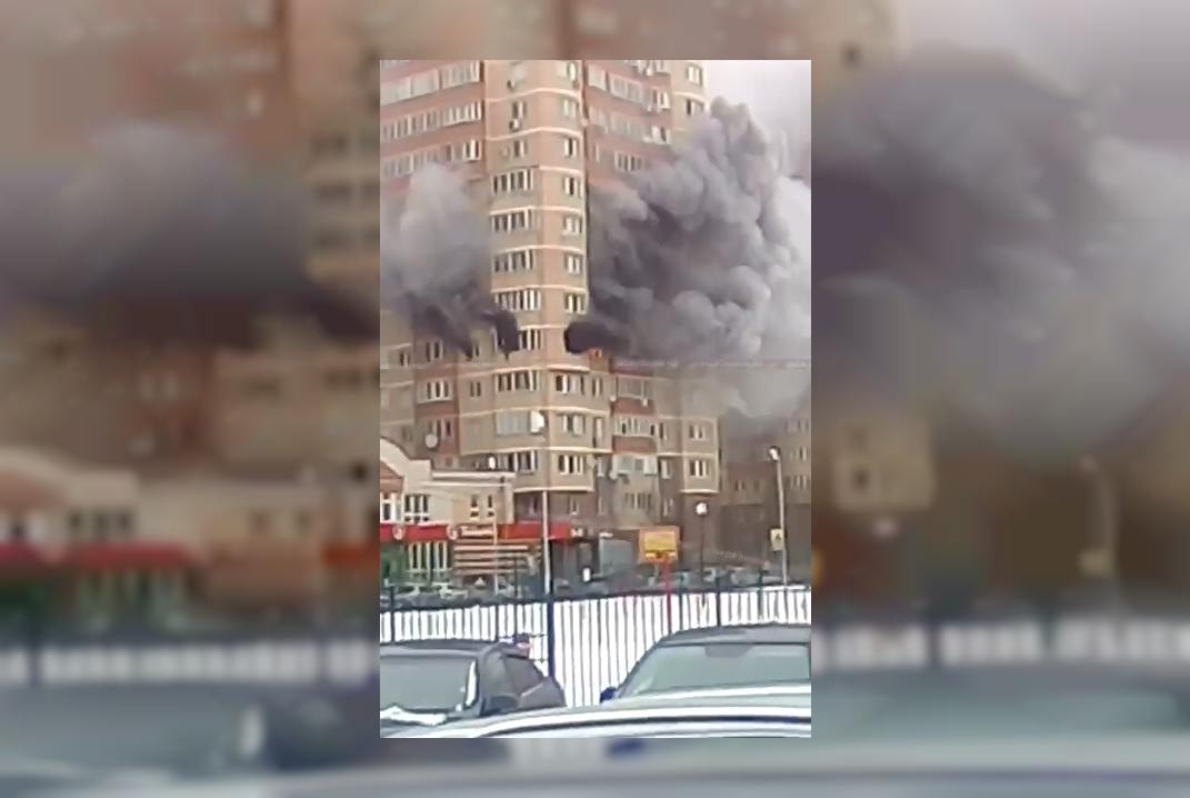 Спасаясь от пожара в Красногорске, люди выпрыгивали из окон 6 этажа