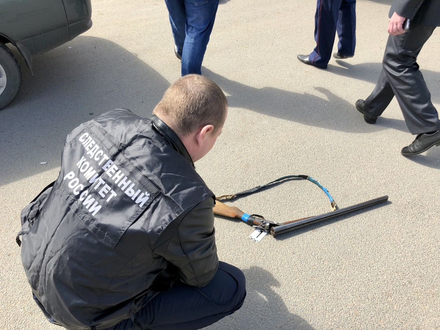 Заветное место. Таксист из ружья выстрелил в своего конкурента