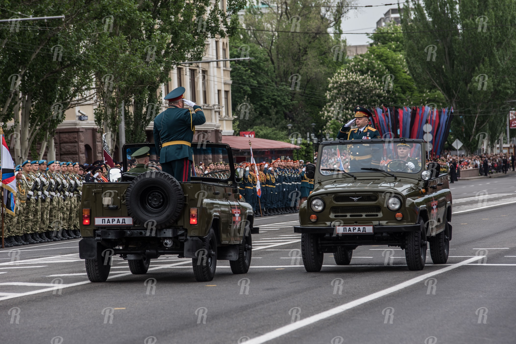 В Донецке отметили День Победы