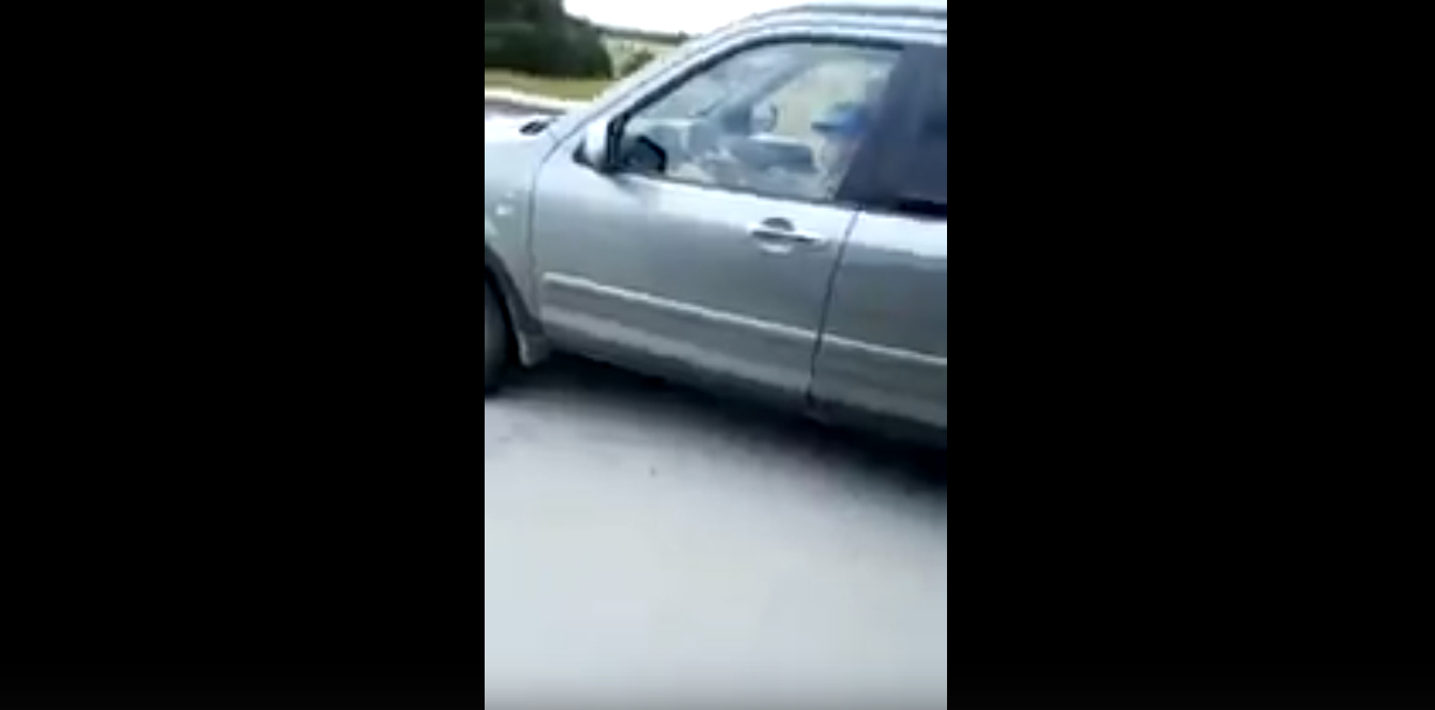Ребенок управлял авто на трассе со скоростью 100 км/ч