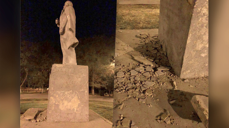 Знали – ничего не делали. На двухлетнюю девочку упала бетонная плита памятника Ленину