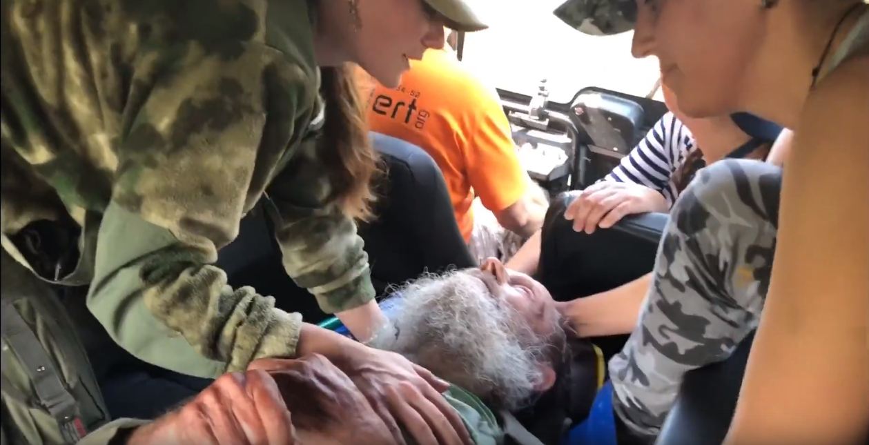 «Держись, Родионыч»: о спасении 91-летнего участника войны