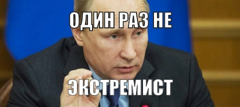 Путин предлагает частично декриминализировать статью об экстремизме