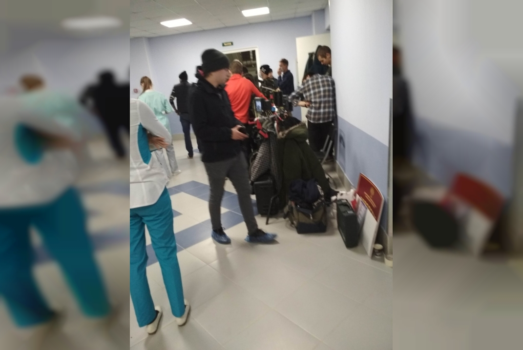 Съёмку фильма организовали в отделении гнойной хирургии петербургской больницы