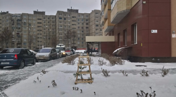 Девушка выпала с 15 этажа и выжила