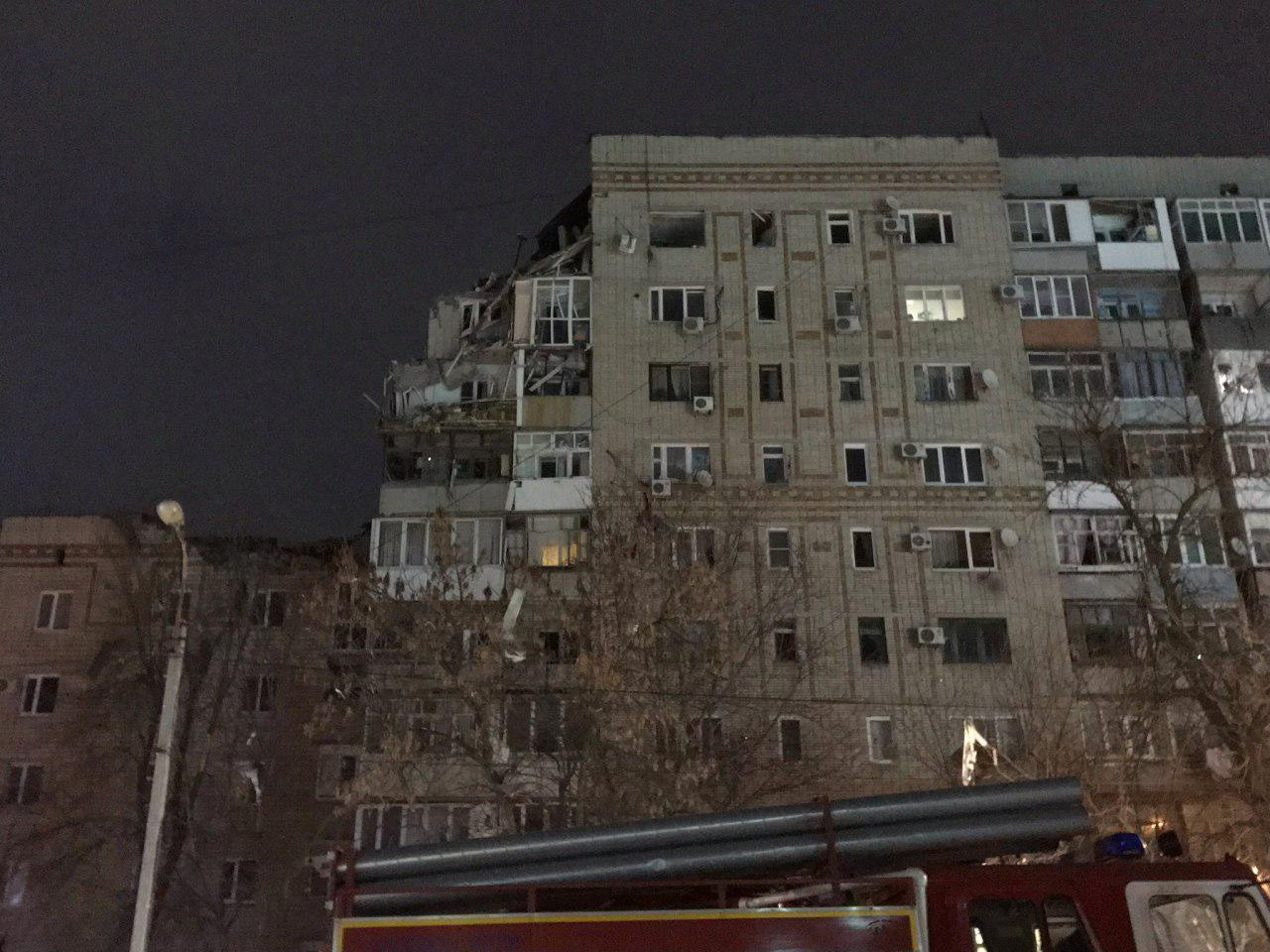 Жители дома где произошел взрыв грелись газом из-за холода